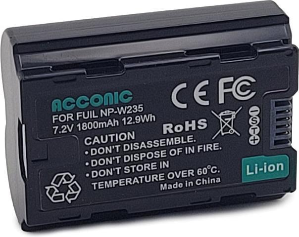 Produktbild Acconic Platinum Akku f. Fuji FinePix NP-W235 XT-4 X-T4 XT4 Fujifilm (Akku)