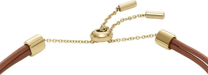 Produktbild Fossil Sadie Armband (21.60 cm, Edelstahl, Leder)