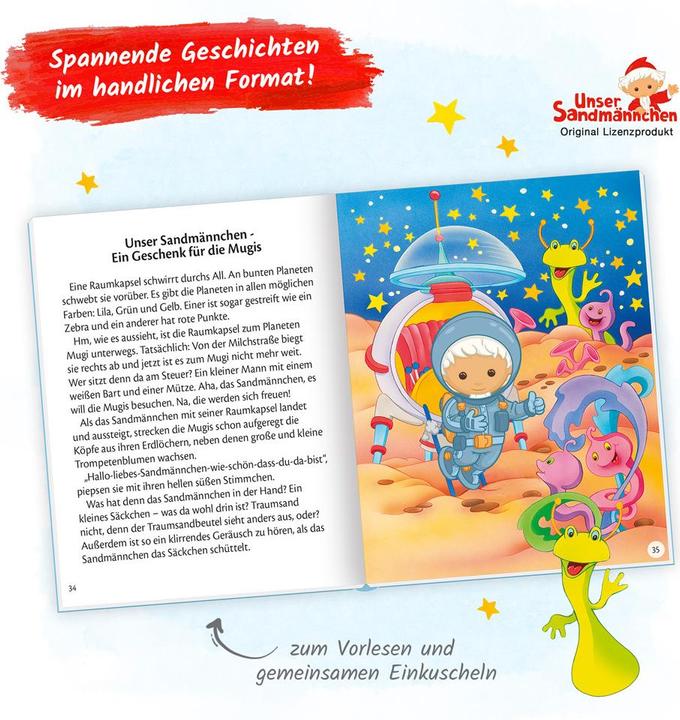 Produktbild Unser Sandmännchen Gute-Nacht-G (Deutsch, Trötsch Verlag GmbH & Co.KG, 2024)