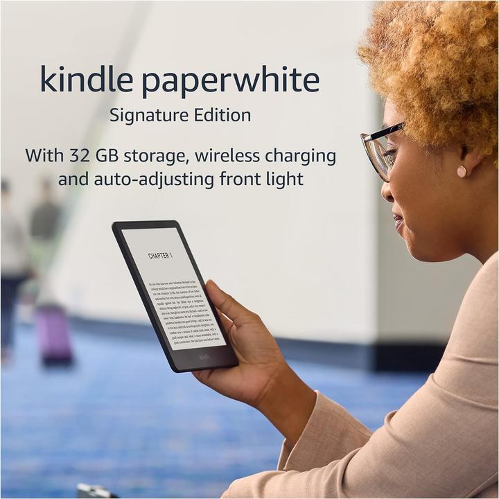 Immagine prodotto Amazon Kindle Paperwhite (2021) Signature Edition (6.81", 32 GB, Blu denim)