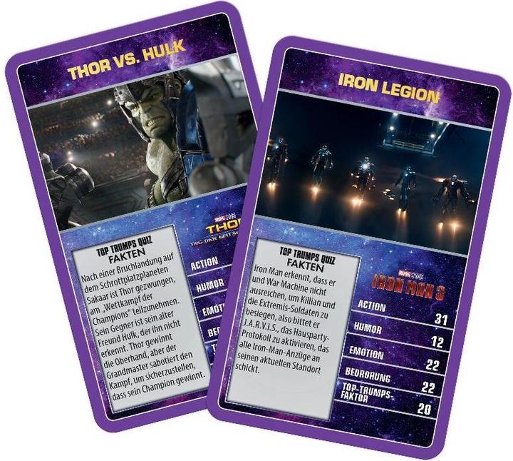 Image du produit Magni Top Trumps Collectables Marvel (Allemand)