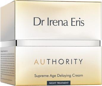Actual product image Dr Irena Eris DR IRENA ERIS Authority Supreme Age Delaying przeciwzmarszczkowy krem do twarzy na noc 50ml (50 ml, Night cream)