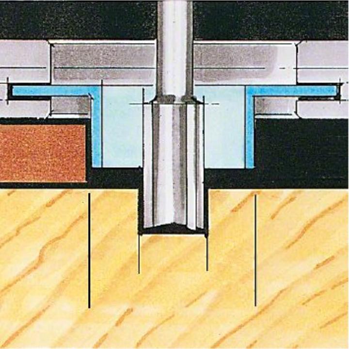 Produktbild Bosch Professional Zubehör Kopierhülse für Bosch-Oberfräsen, mit Schnellverschluss, 13 mm
