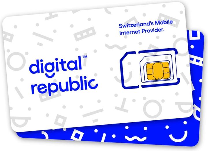 Digital Republic SIM-Karte Unlimitiert Internet für 30 Tage - High Speed (Unlimitiert)