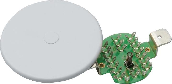 Actual product image Abus Security Center - cable block - white - 19 ports