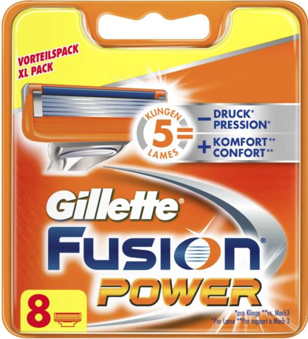 Actual product image Gillette Fusion5 Power (8 x)
