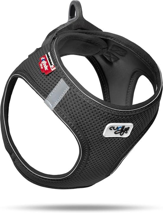 Actual product image Curli Classic Vest Harness mit D-Ring Buckle inkl. DogFinder ID (S, Dog, General)