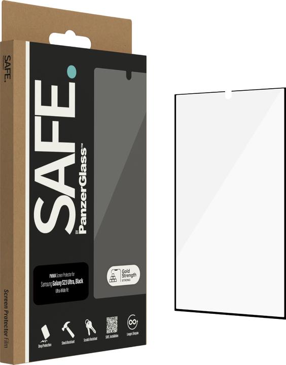 Actual product image PanzerGlass Screen protector Case Friendly Galaxy S23 Ultra (1 Piece, Samsung Galaxy S23 Ultra)