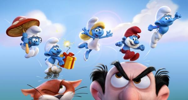 Actual product image Sony The Smurfs - The Lost Village (Blu-ray, 2017, German)