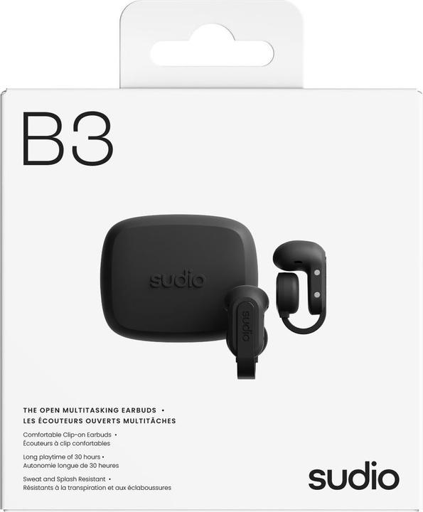 Productafbeelding Sudio B3 Black (24 h, Draadloze)