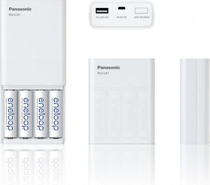 Actual product image Panasonic BQ-CC87 (1 pcs., 1900 mAh, Chargers without battery)