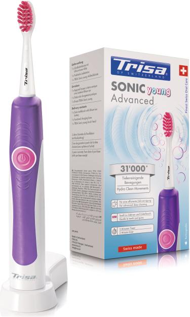 Actual product image Trisa Sonic Advanced Young (Sonic toothbrush)