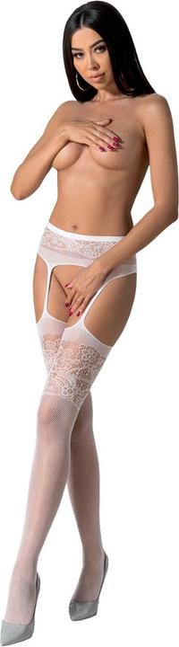Image du produit Passion S029 Medias Con Liguero Blanco Talla Unica (Taille unique, Une unité par pack)