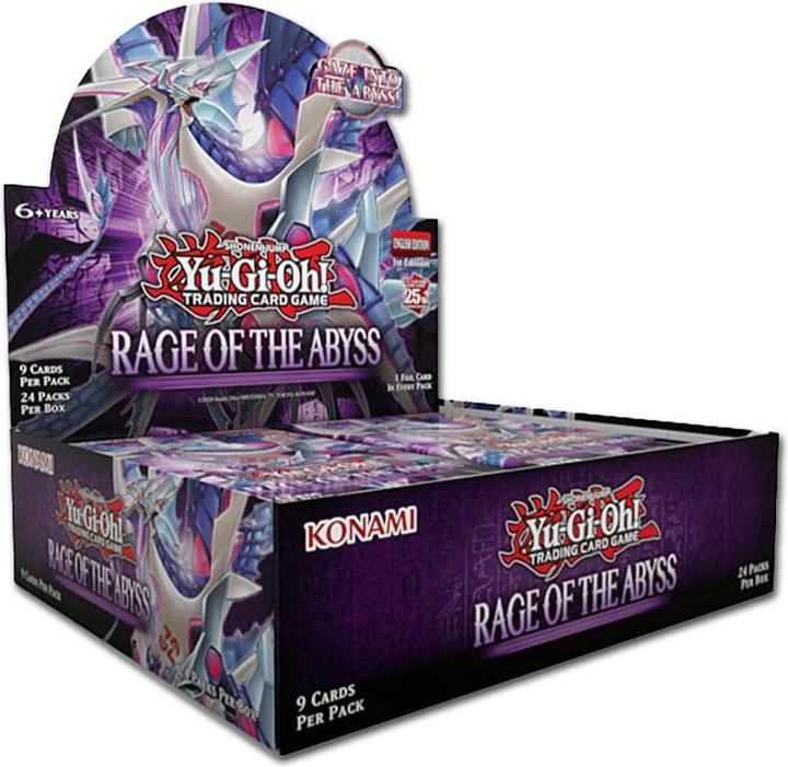 Produktbild Yu-Gi-Oh ! TCG - Rage of the Abyss Booster Pack Display (24 Boosters) (Englisch, Booster Display)
