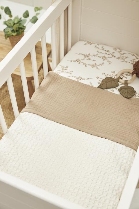 Image du produit Meyco Baby Waffle Cotton couverture de bébé grande - - 100x150cm