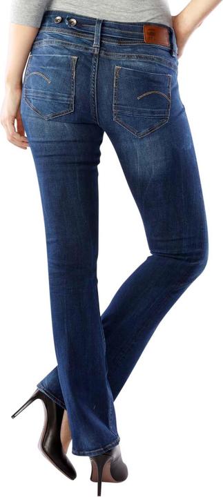 Produktbild G-Star Midge Saddle Mid Bootleg Jeans neutro dk aged (W34/L34)