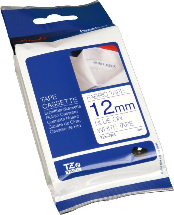 Actual product image Brother Tze-Fa3 (1.20 cm, White)
