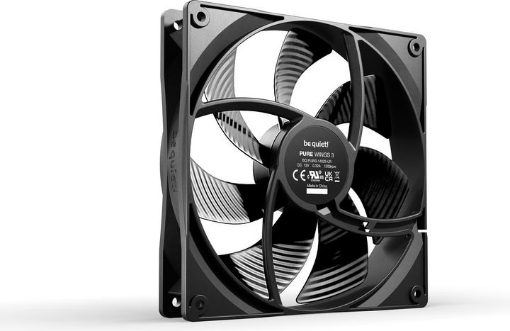 Actual product image be quiet! Pure Wings 3 140x140x25 (140 mm, 1 x)