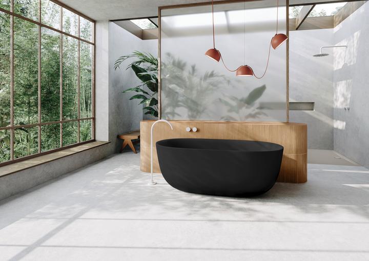 Immagine prodotto Kaldewei Meisterstücke Oyo Duo Mod. 1050-4034, vasca da bagno autoportante, 1630x770 mm, con troppo (92 cm, 76.50 cm)
