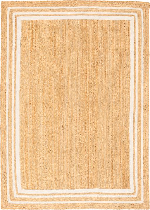 Produktbild Pergamon Naturfaser Teppich Jute Salsa Bordüre (80 x 150 cm)