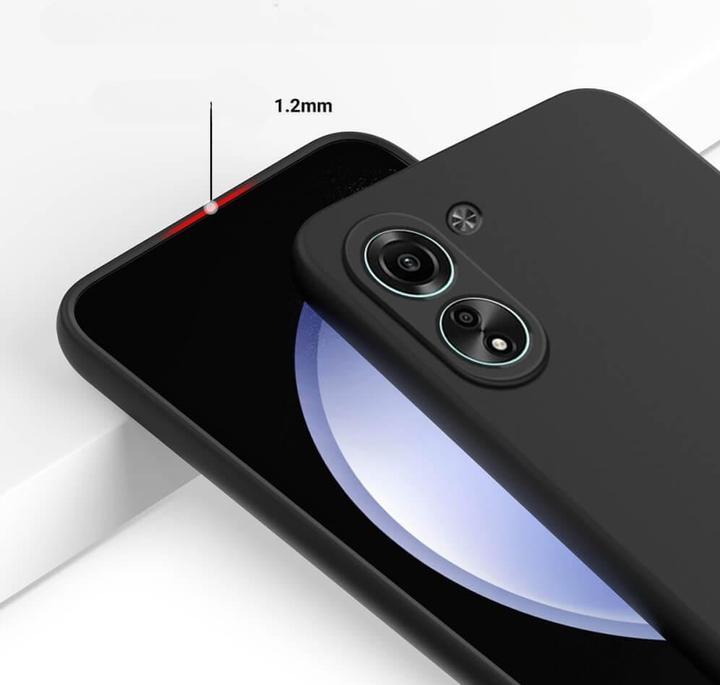 Image du produit Cover-Discount Xiaomi Poco C65 / Redmi 13C - Housse en caoutchouc silicone noir (Xiaomi Poco C65, Xiaomi Redmi 13C)