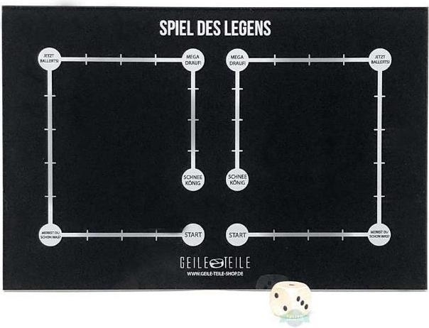 Actual product image Geile Teile Snuff pad acrylic - game of laying