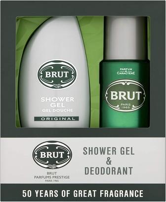 Produktbild Brut Deodorant Spray und Duschgel Geschenkset 200ml Original (200 ml)
