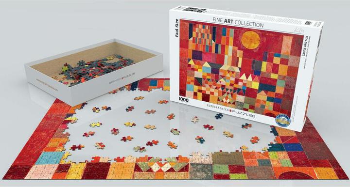 Image du produit Eurographics Château et soleil de Paul Klee (1000 pièces)