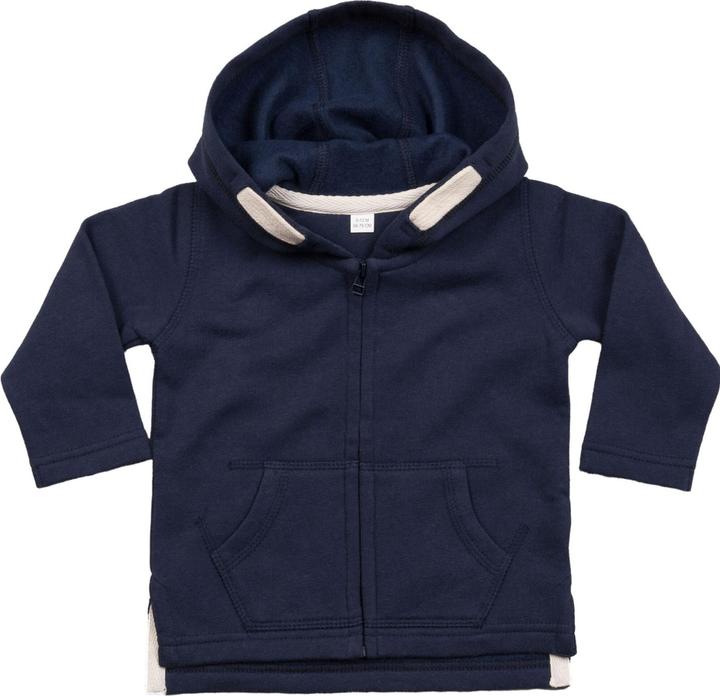 Babybugz Hoodie mit durchgehendem Reissverschluss Baby (80)