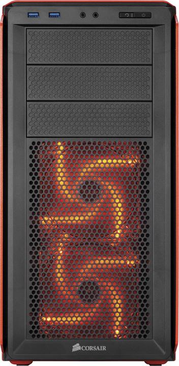 Produktbild Corsair Graphite 230T Midi- rebel orange (ATX, mATX, Mini-ITX)