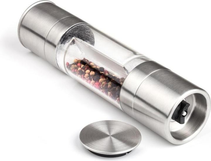 Produktbild Lamart LT7014 seasoning grinder Salt & pepper grinder Stainless steel, Transparent (Salz, Pfeffer)