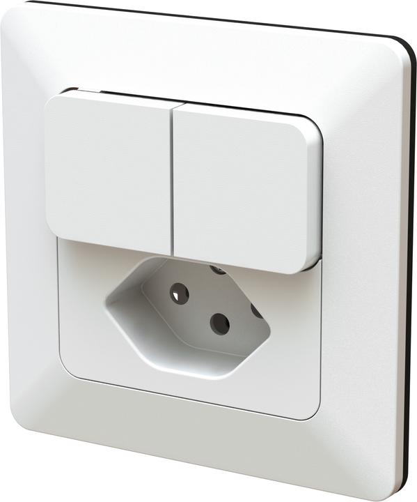 Actual product image Modino priamos small combination double pushbutton A/R / type 13 UP