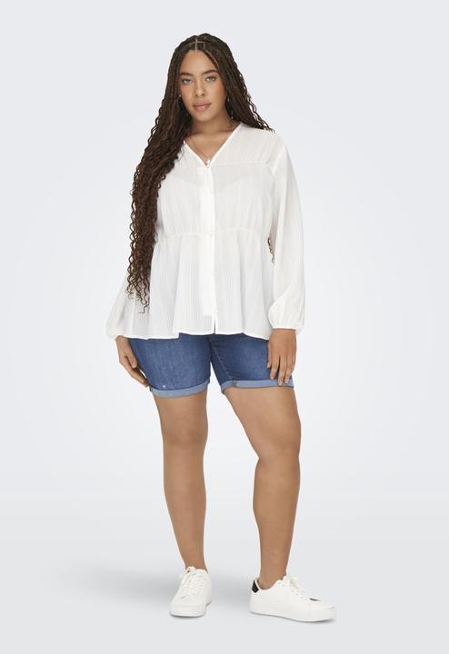 Actual product image Only Curvy CARLaola Reg destroyed denim shorts Denim shorts (42)