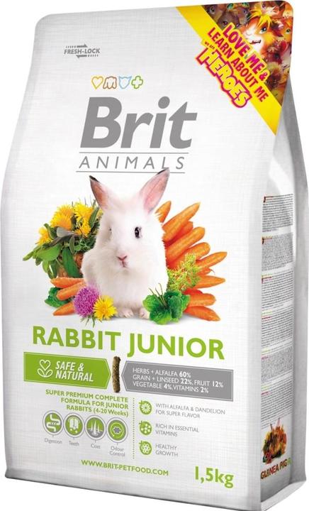 Brit Animals Rabbit Junior Complete 1,5 kg (1.50 kg)