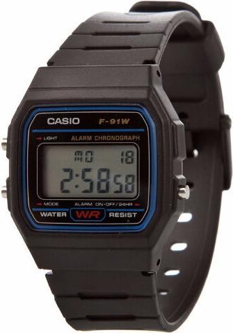 Produktbild Casio F-91w-1yer (Digitaluhr, 33.20 mm)
