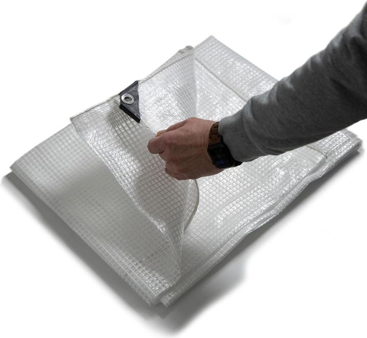 Casa Pura Abdeckplane Leno (400 x 300 cm)