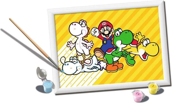 Actual product image Ravensburger CreArt - Painting by numbers - Super Mario