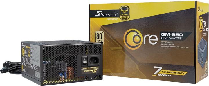 Image du produit Seasonic G12 GM-650 (650 W)