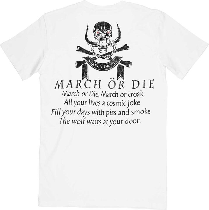 Produktbild Motorhead Unisex Adult March Or Die Cotton T-Shirt (L)