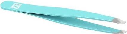 Tools for Beauty T4B ILU Precision Tip Eyebrow Tweezers for Facial Hair Removal Blue