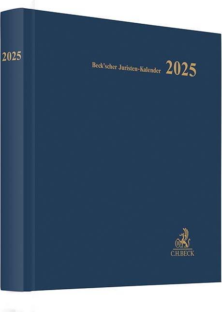 Produktbild Beck'scher Juristen-Kalender 2025 (Deutsch)