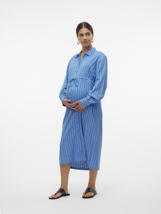 Actual product image Mamalicious MLIMAN Umstandskleid Hemdblusenkleid (L)