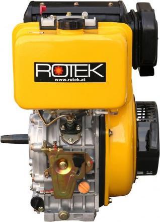 Produktbild Rotek - Dieselmotor 1-Zylinder 4-Takt 418ccm ED4-0474-5HE-FG2A, luftgekühlt