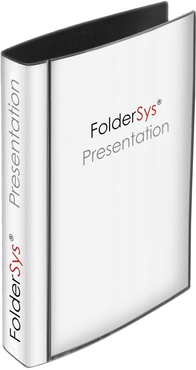 Produktbild Foldersys Ringbuch 4-Ringe schwarz 4,0 cm DIN A4 (A4, 40 mm, 1 Stück)
