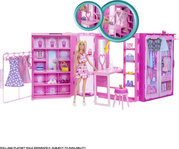 Productafbeelding Mattel Droomkast Speelset en Accessoires