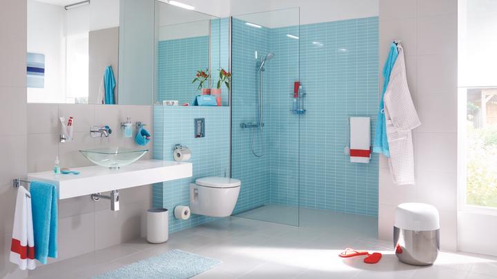 Actual product image tesa KLAAM Bath Towel Bar Two-Arm