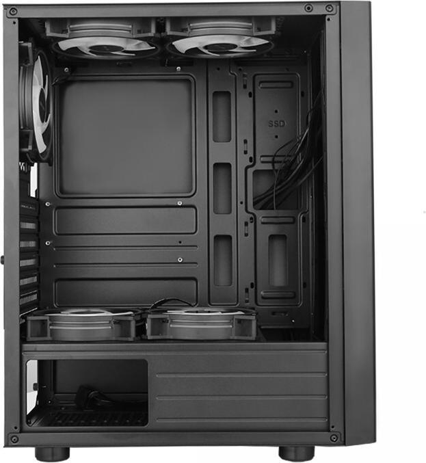 Image du produit M & M's PC-Gaming-Gehäuse MS ARMOR V310 Schwarz