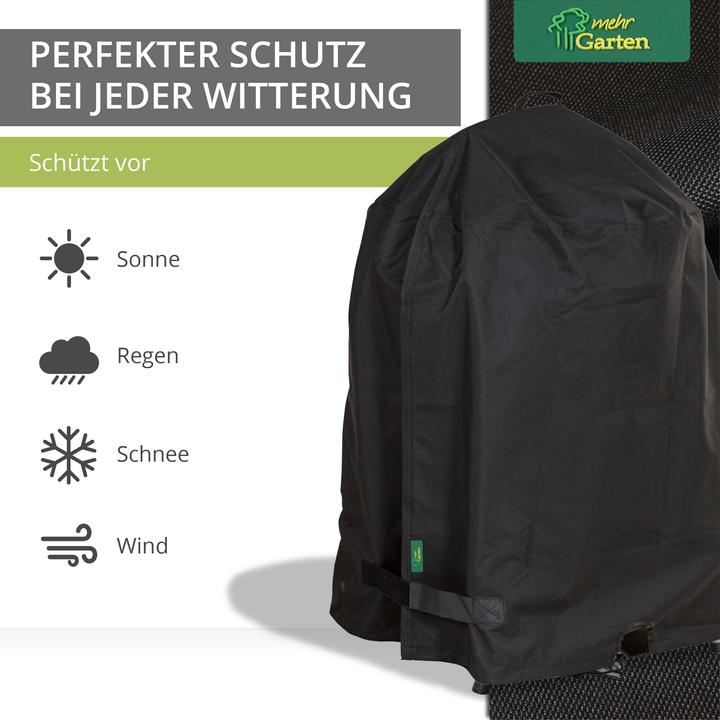 Produktbild Mehr Garten Schutzhülle für Keramikgrill Premium 2.0 Schwarz (Grill)