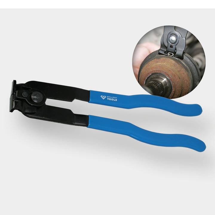 Produktbild Brilliant Tools Zange für Achsmanschetten-Klemmen (237 mm)