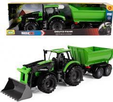 Actual product image Lena WORXX Traktor Deutz-Fahr Agrotron 7250 TTV mit Anhänger, Schaukarton